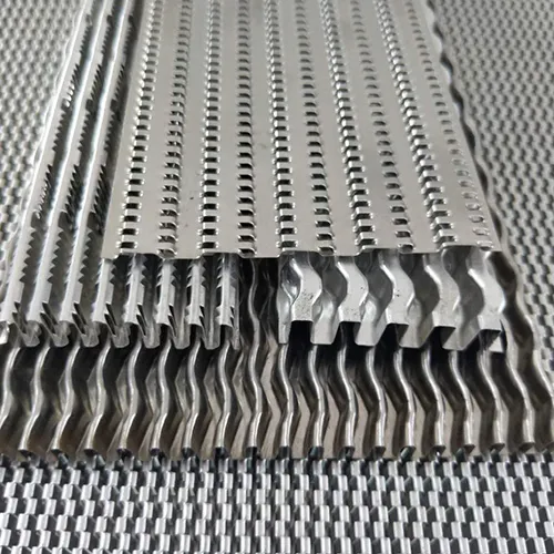 corrugated fin forming machine | offset fin machine