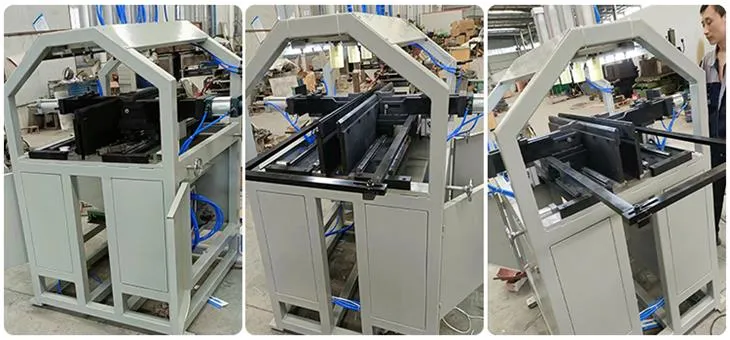 Manual crimping machine plastic tank clinch machine