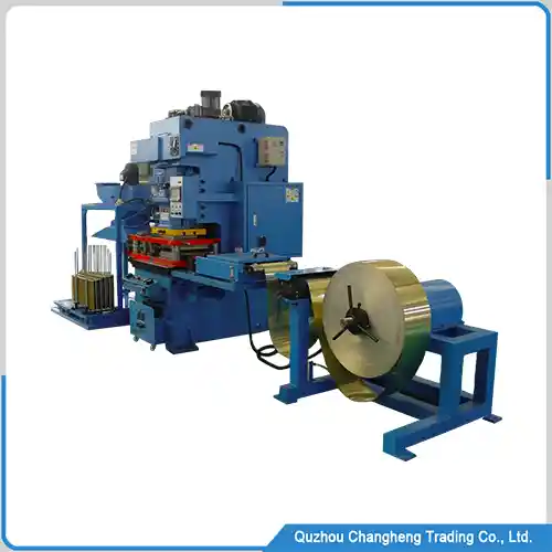 copper fin machine