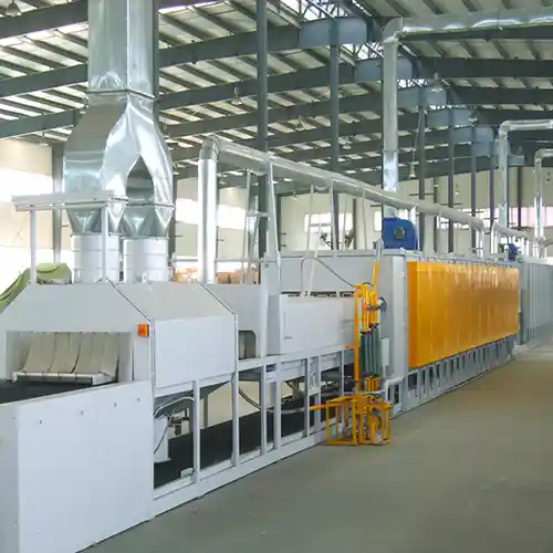 controlled atmosphere brazing furnace of aluminum