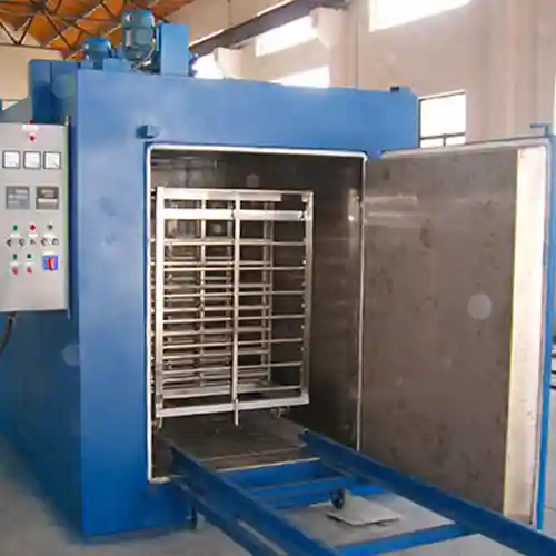 mini furnace machine for brazing aluminum heat exchangers